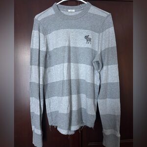 Abercrombie & Fitch Heather Gray Shirt